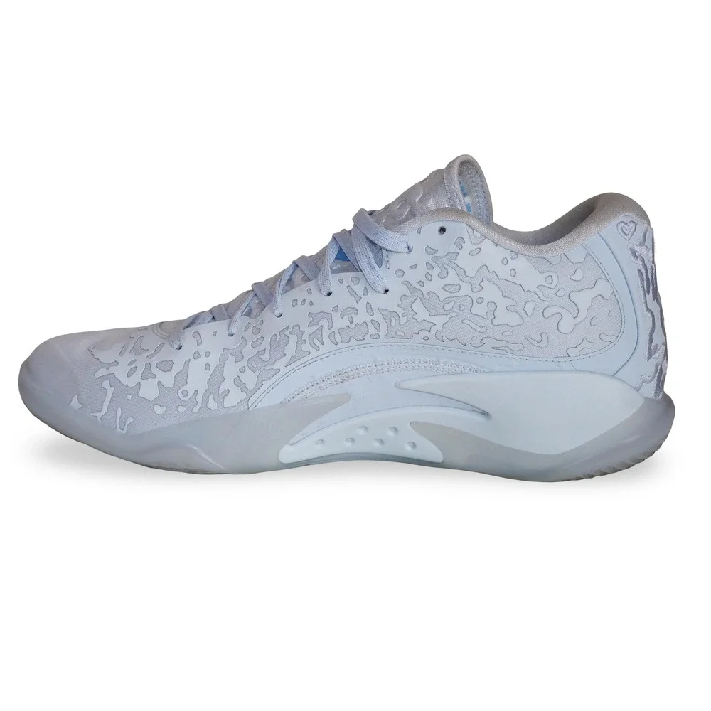Air Jordan Zion 3 Half Moon Mens 12.5 Blue White Basketball Shoes DR0675-400